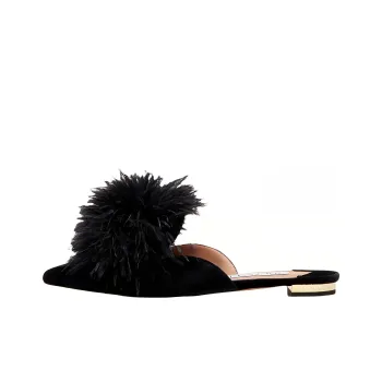 AQUAZZURA Flat Shoes Women's Black