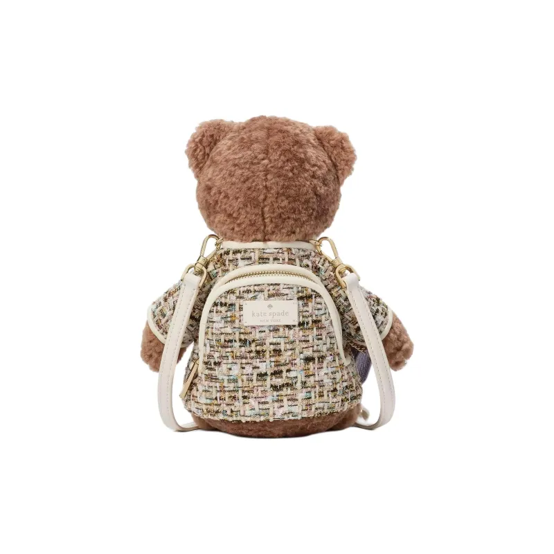 Kate Spade Faux Fur Shoulder Bag, Crossbody Bag Women's Brown-2