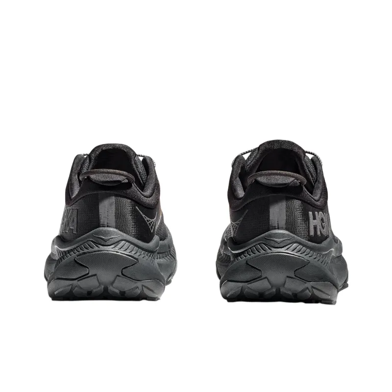 HOKA ONE ONE Transport Anti Slip Wear Resistant Low Top Casual Running Shoes Men's Black-4