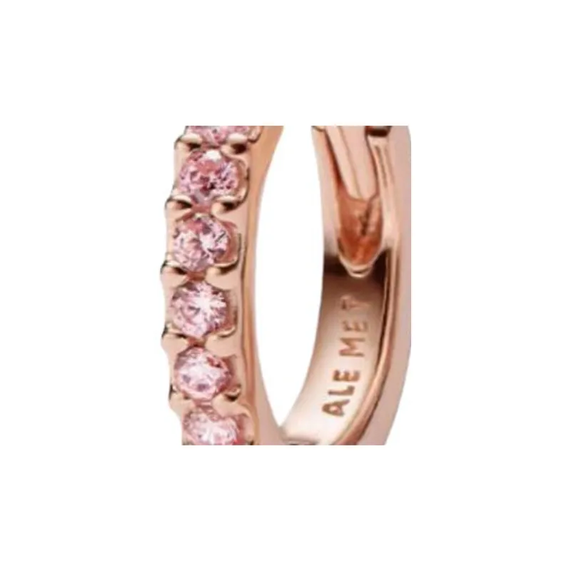Pandora Gold Plated Earrings Women's Rose Gold-1