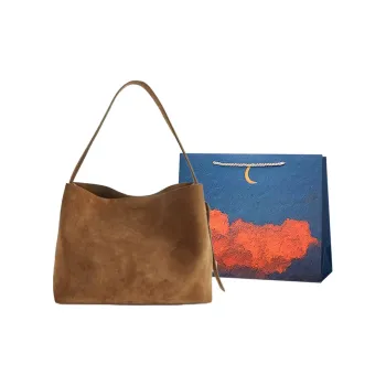 Elsvet Suede Crossbody Bag Regular Women's Brown