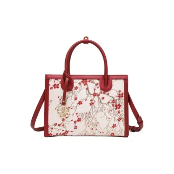 PAYOT Microfiber Synthetic Leather Bride Wedding Bag Shoulder Bag Crossbody Bag Handbag Regular Women's Burgundy