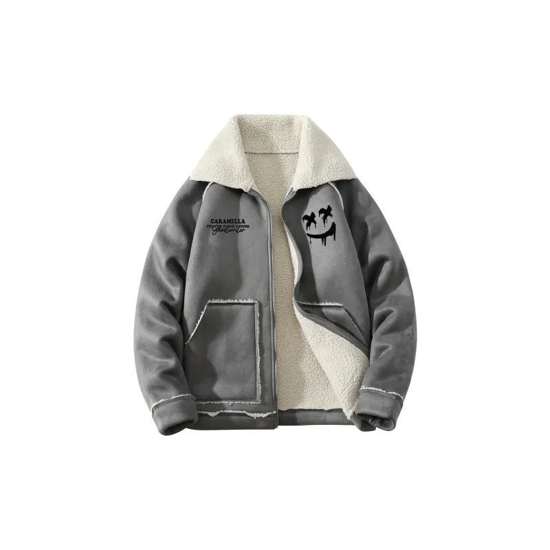 Caramella Velvet feel Coat Unisex-16
