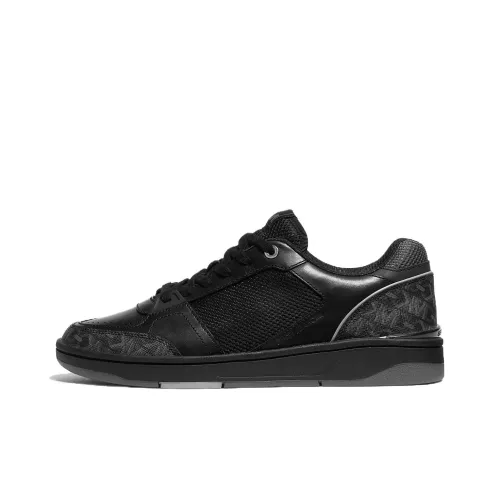 MICHAEL KORS Rebel Low Top Skateboard Shoes Men's Black