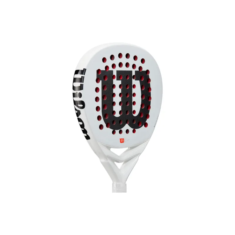 Wilson Blade Racket Carbon Fiber EVA Foam Unisex White-5