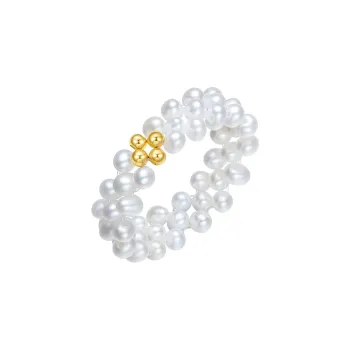 ZHOU LIU FU Freshwater Pearl Rings Women's