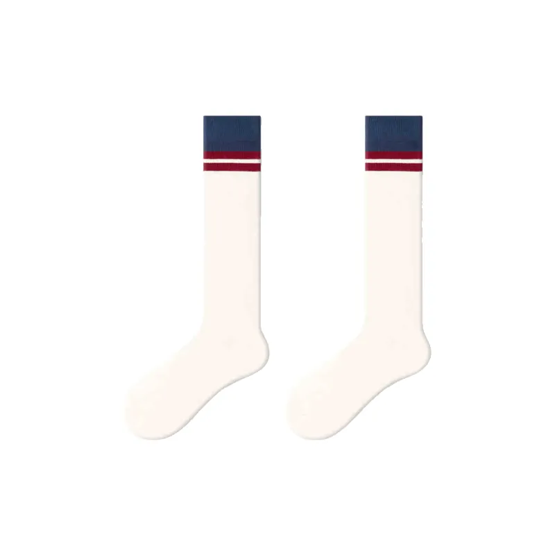 Primeet Knee High Socks Women's 1 Pack Stripes-0