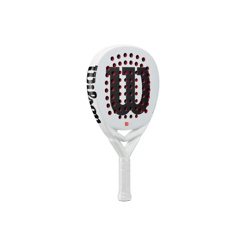 Wilson Blade Racket Carbon Fiber EVA Foam Unisex White-3