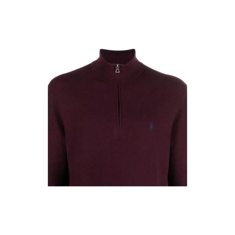 Polo Ralph Lauren FW22 Sweater Men's Burgundy-5