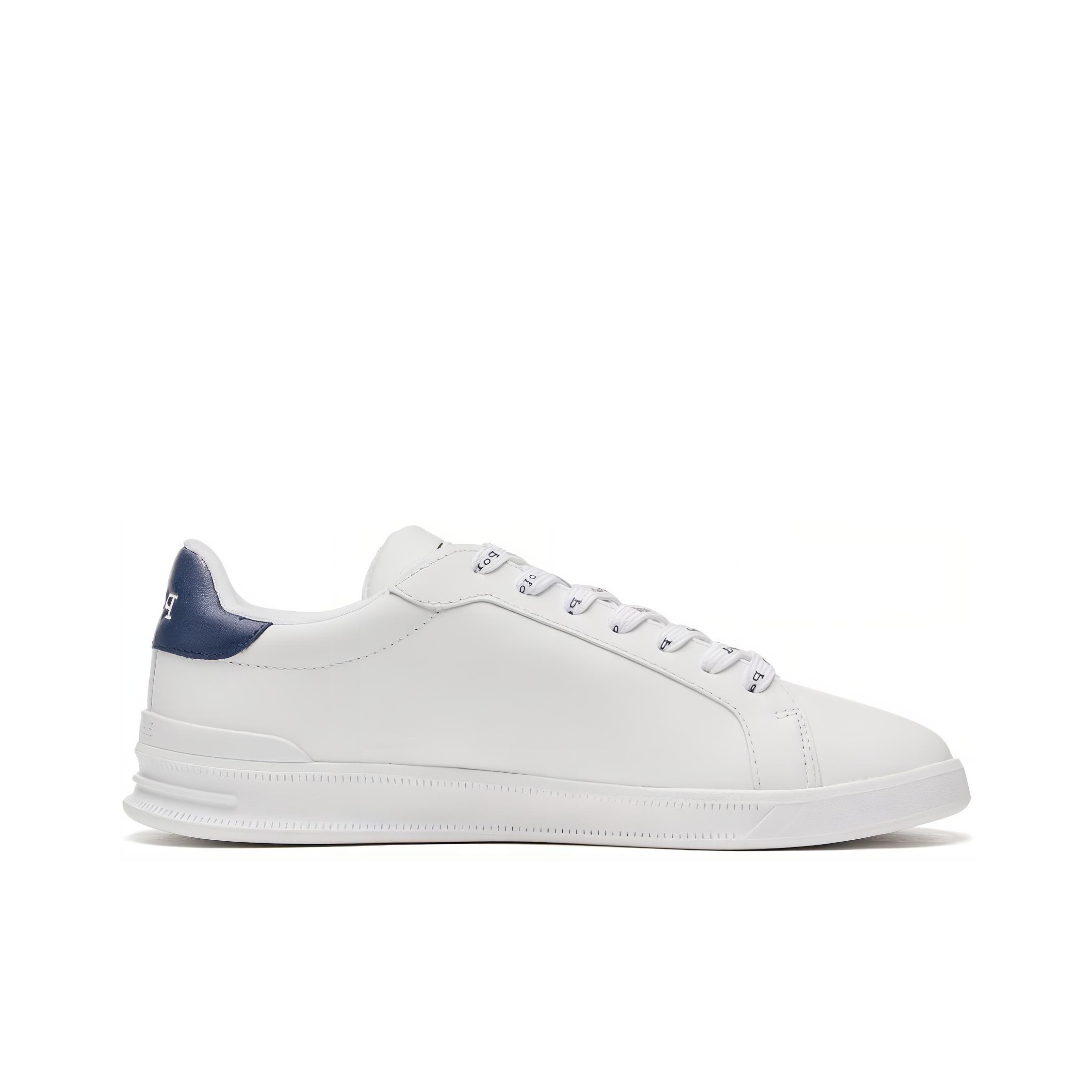 【送料&関税込】Polo Ralph Lauren Logo Embroidered Lace-up S Polo Ralph Lauren Logo Embroidered Lace-Up Sneakers - POIZON