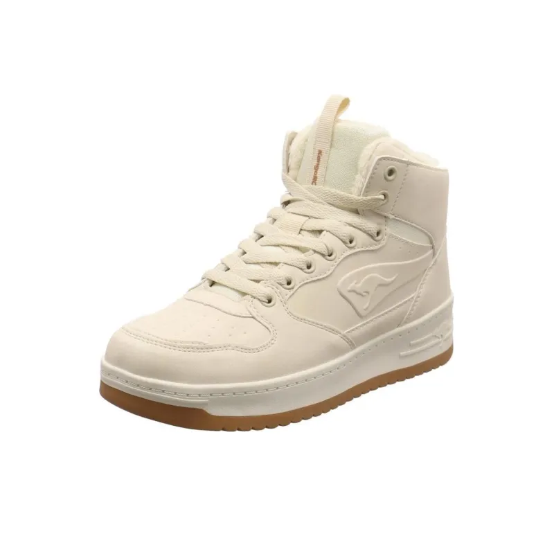 KangaROOS Anti Slip Wear Resistant Mid Top Casual Shoes Women's Beige-2