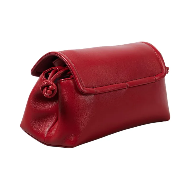 Valentino GARAVANIVlogo Lambskin Crossbody Bag Shoulder Bag Mini Women's Red-2