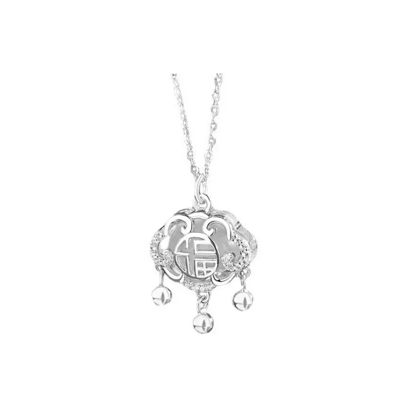 DFALLA S925 Silver/Chalcedony Necklaces Women's-0
