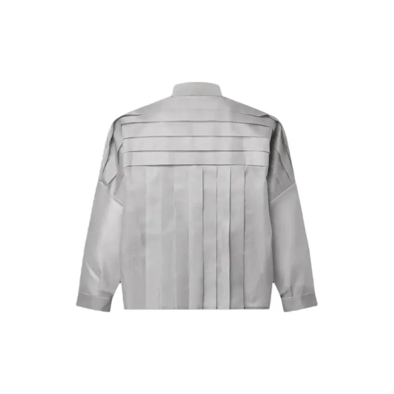 LOUIS VUITTON Utility Strip Silk Shirt-1