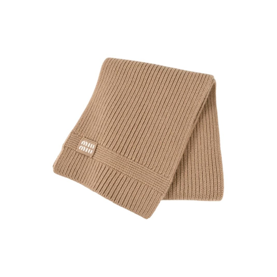 MIU MIU Knit Scarves Women's - POIZON MIU MIU Knit Scarves Women's - POIZON