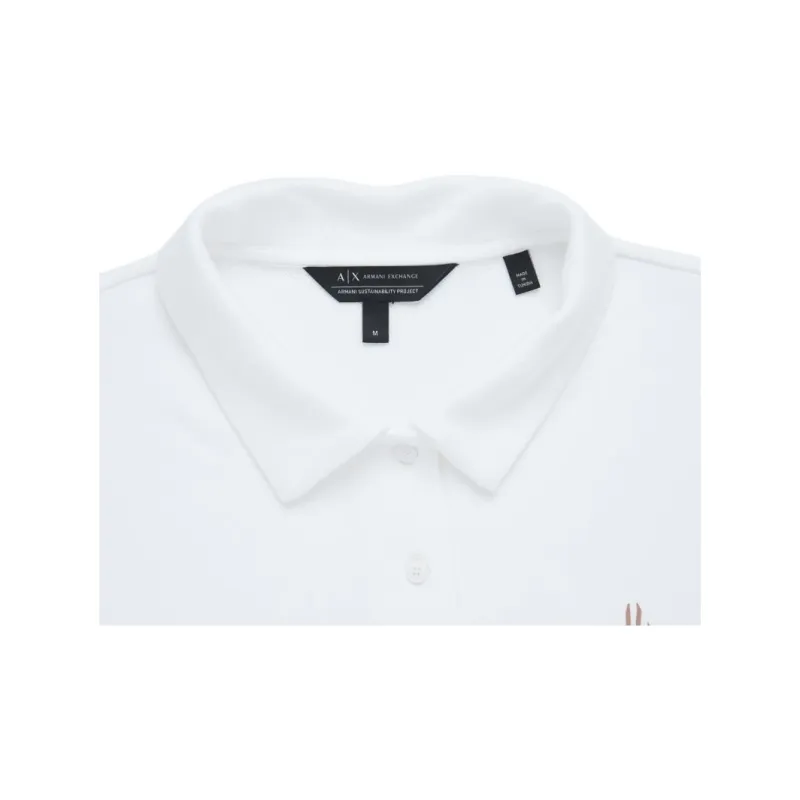 ARMANI EXCHANGEAE SS23 Long Sleeved Dress Women's White-5