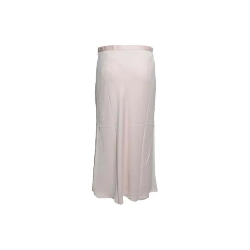 CALVIN KLEIN Casual Long Skirt Women's Light Pink-1