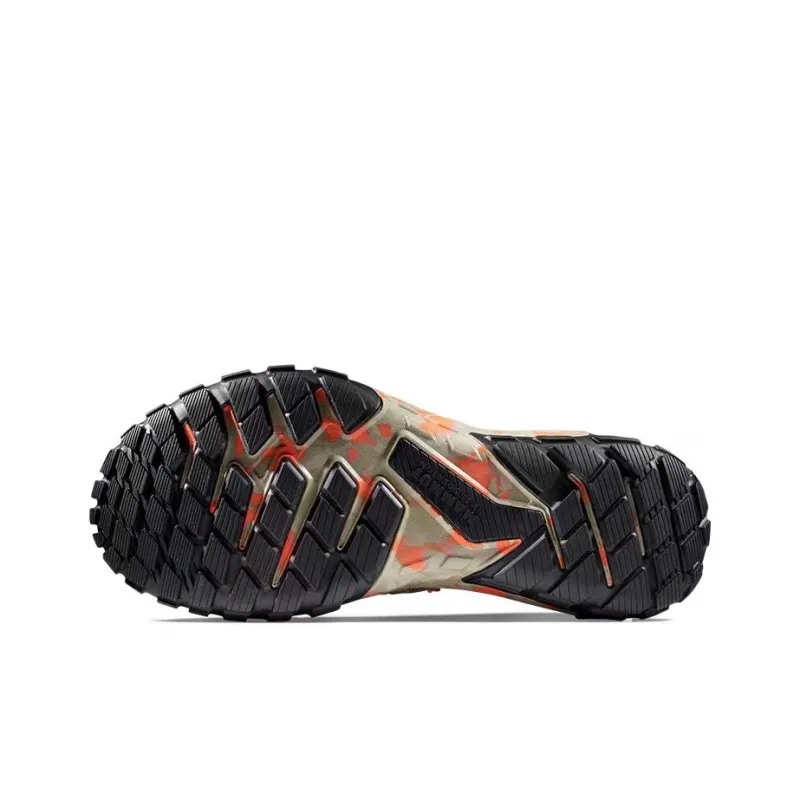 MAMMUT Hueco Cushioning Anti-Slip And Wear-Resistant Low-Top Hiking/Trekking Shoes Men's Black White Gray-3