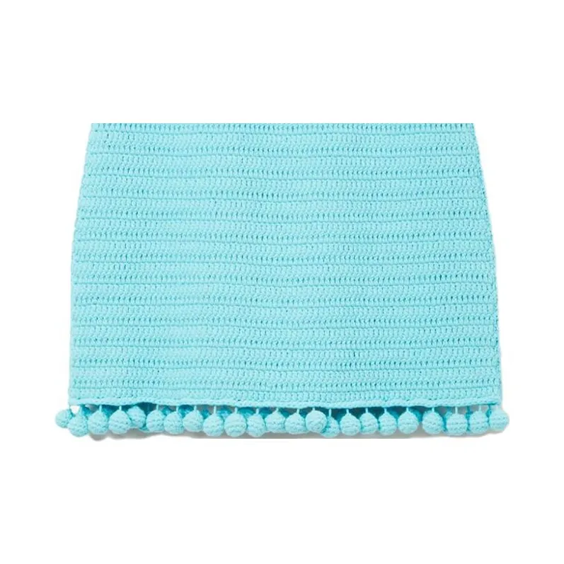 Burberry SS23 Casual Short Skirts Women's Blue-5