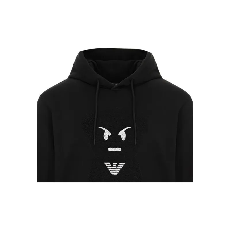EMPORIO ARMANI SS23 Sweatshirt Men's Black-5