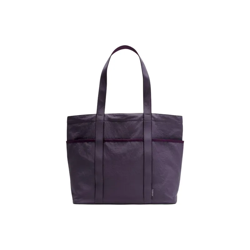Lululemon Recycled Nylon Tote Bag, Shopping Bag, Handbag Regular Unisex Purple-1