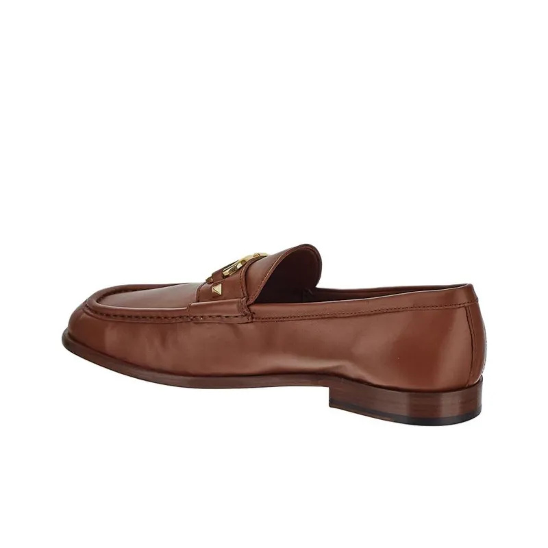 Valentino VLogo Plaque Slip On Loafers-3