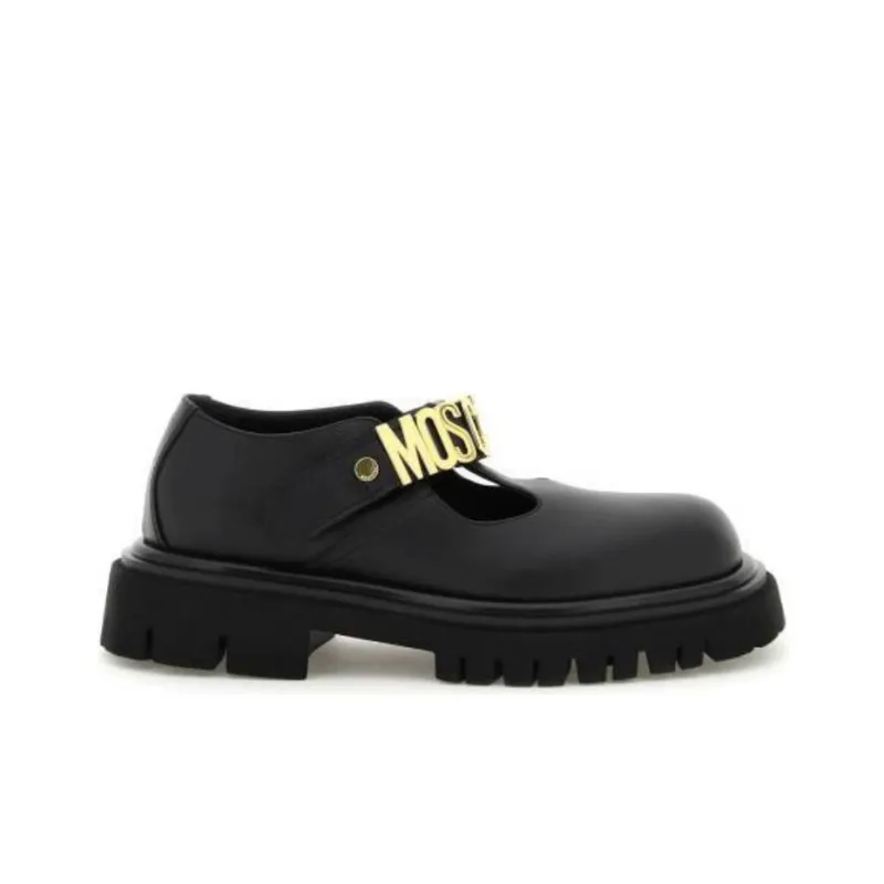 MOSCHINO Platform Shoes Women's Black-1