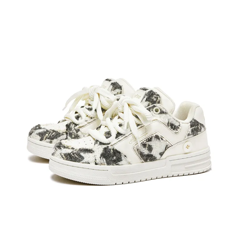 IMARSE Skateboard Shoes Unisex Low Top Black/White/Beige/Gray-2