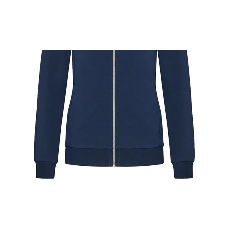 EMPORIO ARMANI EA7 SS23 Baseball Jacket Women's Blue-5