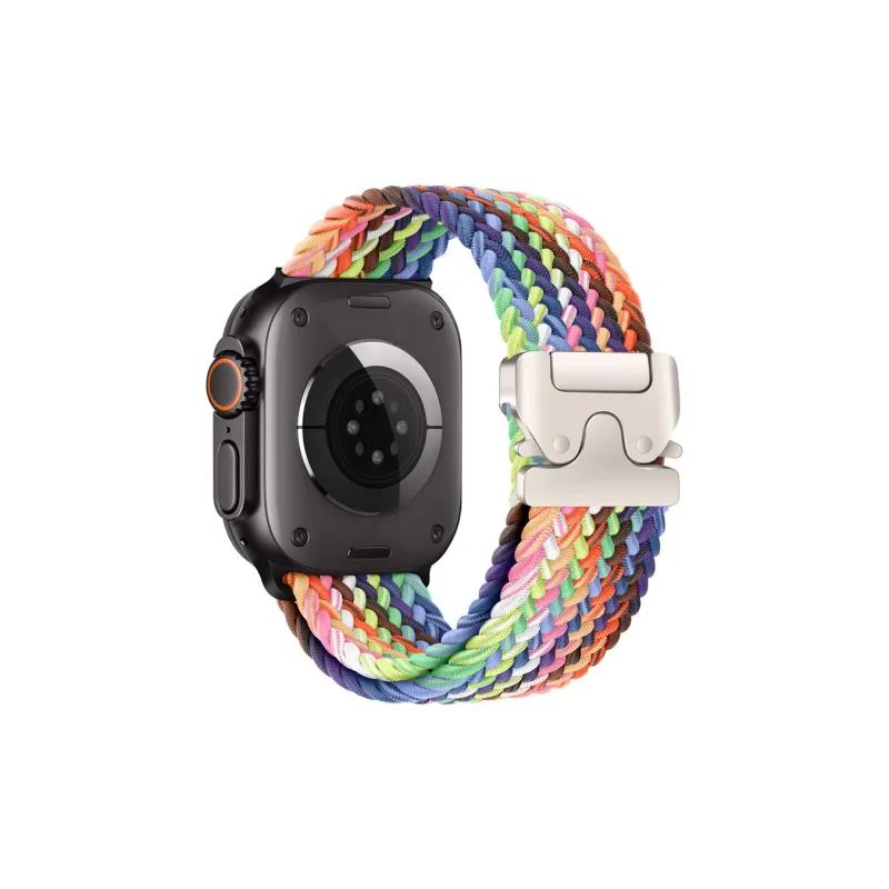 IKYOU Apple Compatibility Watch Band Nylon Material-21