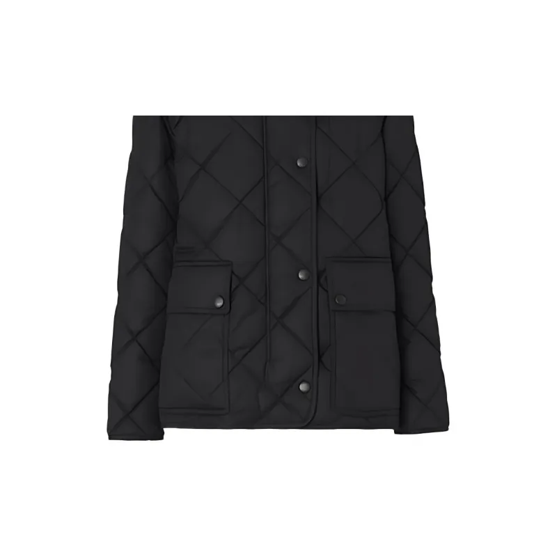 Burberry Puffer Jacket Women's Black-4