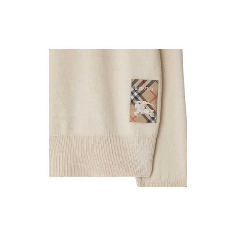Burberry Checked Wool Jumper-4