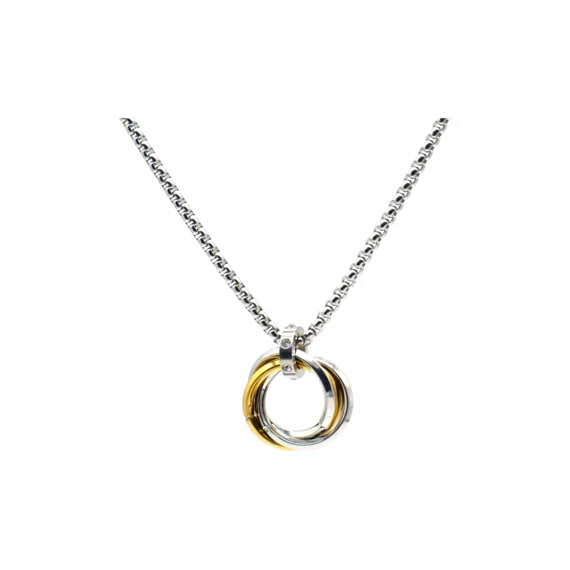 DAP Titanium Steel Necklaces Unisex-4