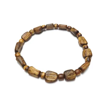 Guansha Qinan Agarwood 5.3g Beaded Bracelet Unisex
