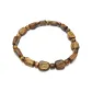 Vietnam Nha Trang Black Agarwood Freeform 5.3g Beaded Bracelet