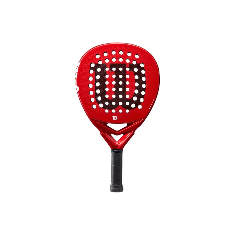 Wilson Other Niche Racquet Sports Carbon Fiber EVA Foam Unisex Length 455 Mm Red Tennis Racket Cushion-0