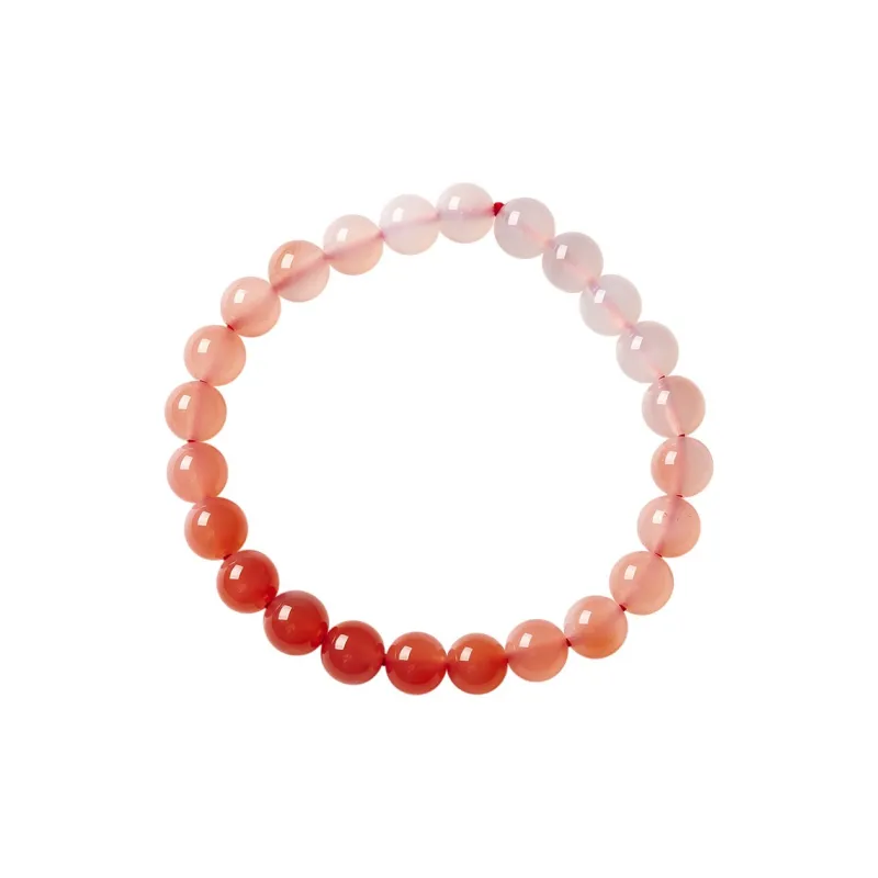 Execute The Blessing Southern Red Agate Bracelets Unisex-0