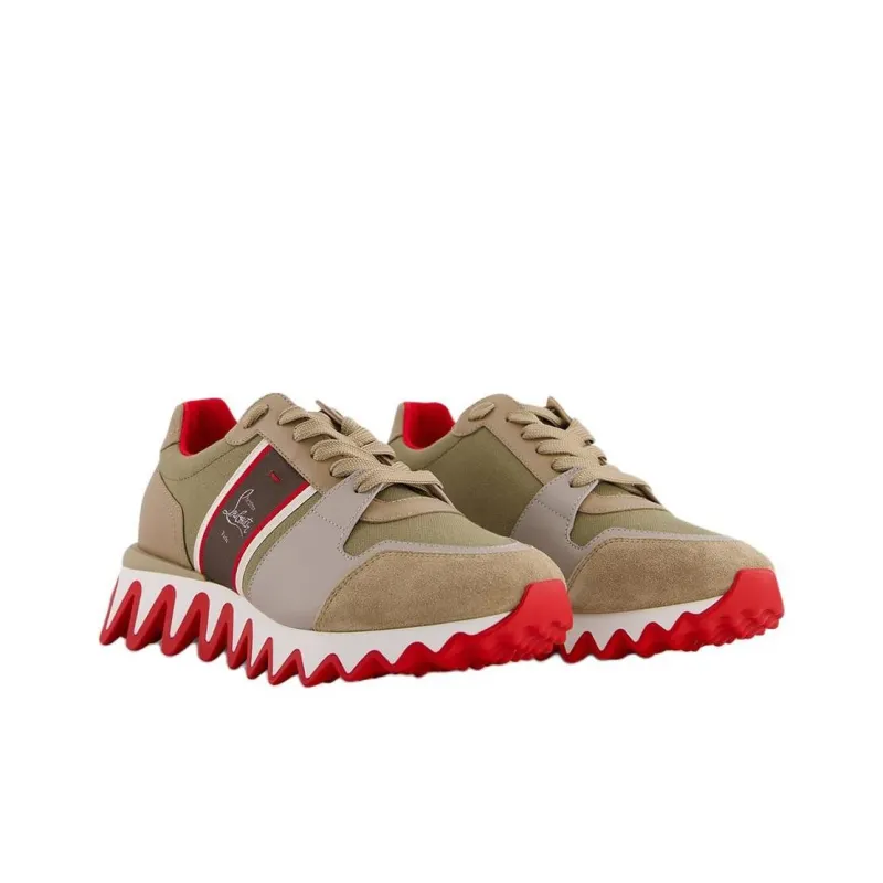 CL LUBOTING Nastroshark Low Top Casual Shoes Men's Brown-3