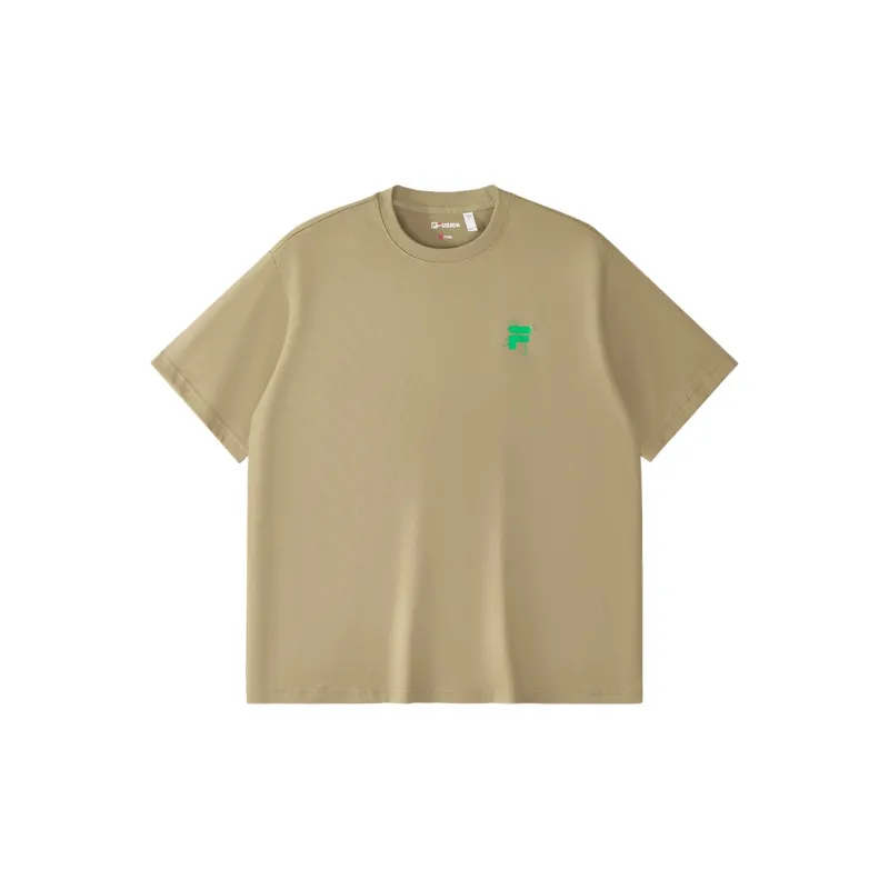 FILA FUSION T Shirt Unisex Walnut Brown-1