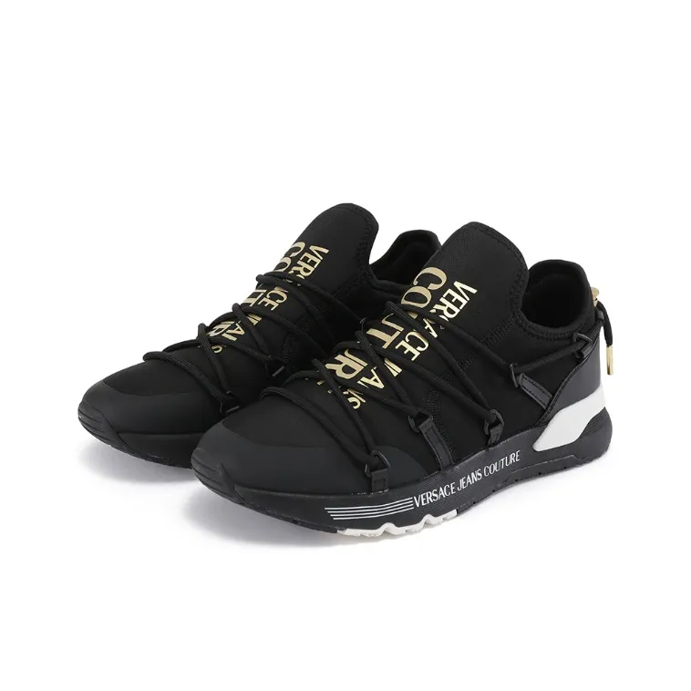 VERSACE JEANS COUTURE Logo Printed Lace Up Sneakers-2