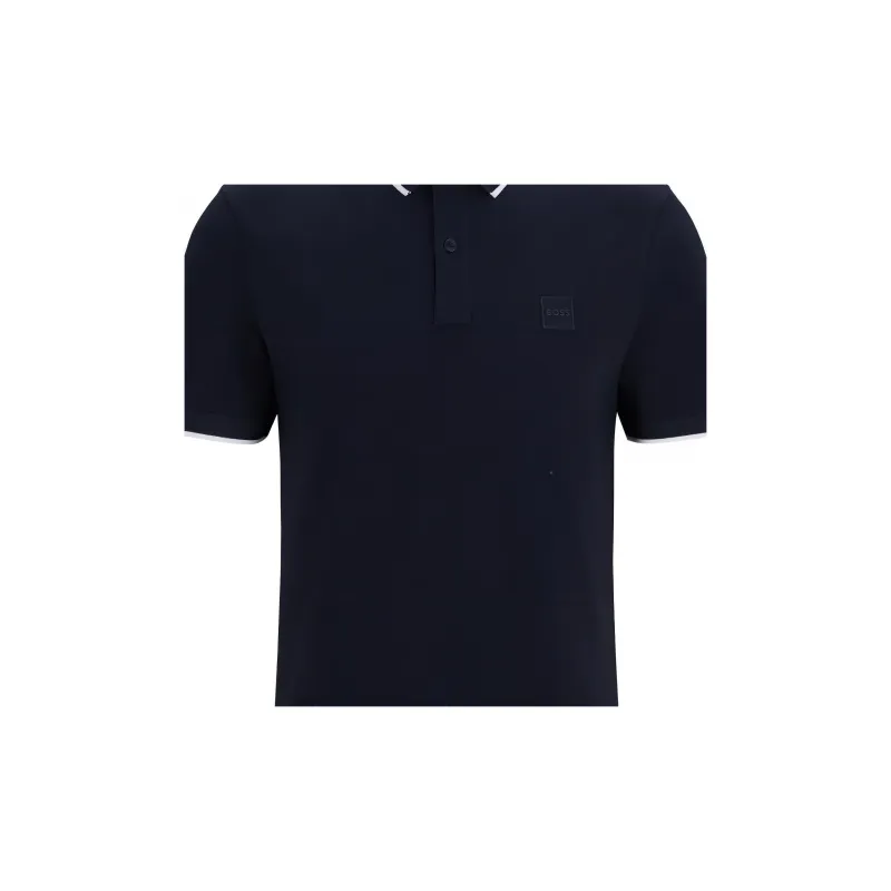 HUGO BOSS Logo Embroidered Polo Shirt-7