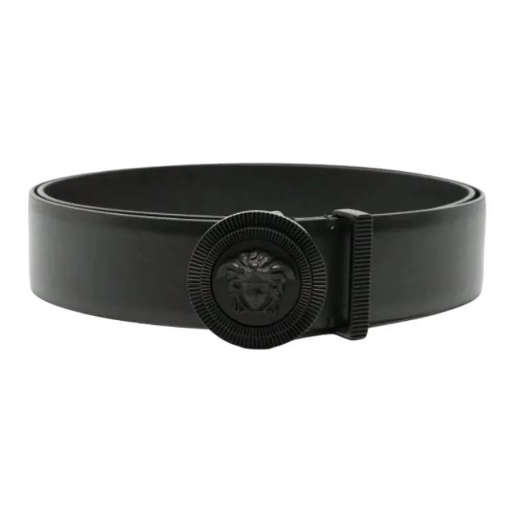 VERSACE Medusa Biggie Tonal Buckle Belt-1