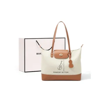 MAKEUP KITTEN Shoulder Bags Ecru
