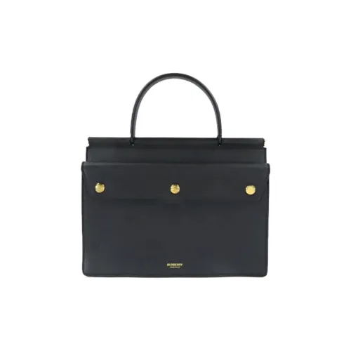 Burberry Calfskin Shoulder Bag, Crossbody Bag, Handbag Small Size Women's Black