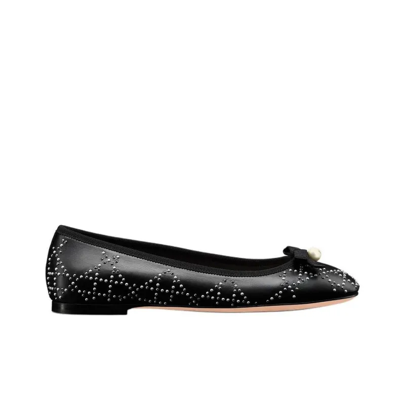 DIOR Casual Single Shoes Women's Black-1