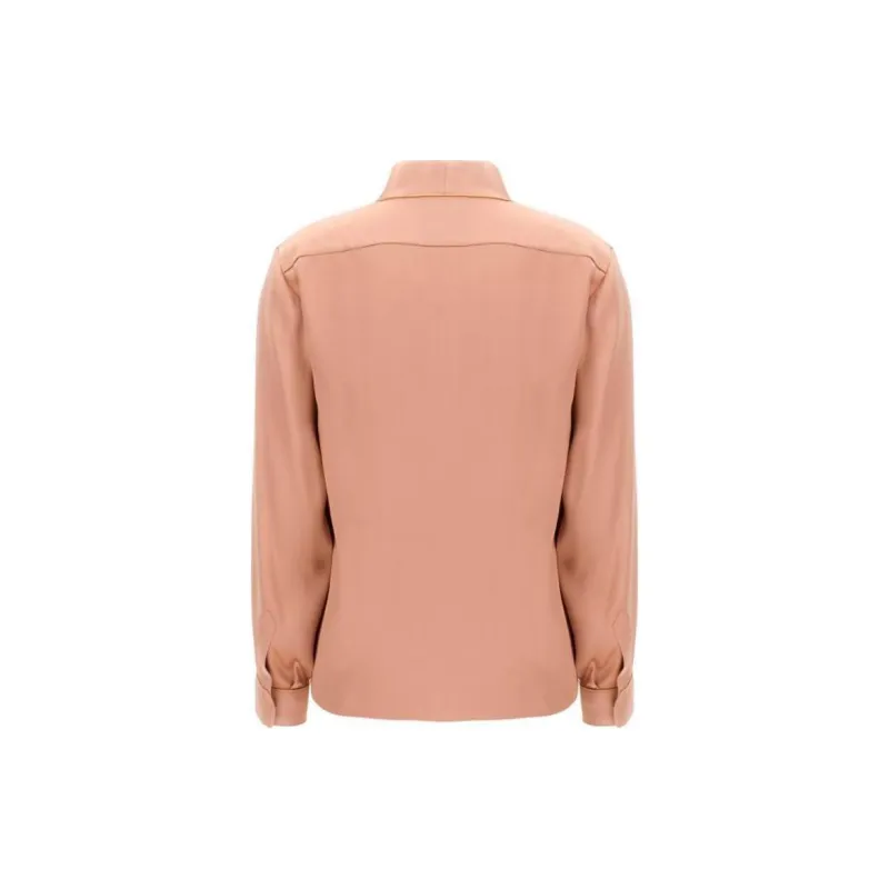 GIORGIO ARMANI Double-Sided Satin Shirt-1