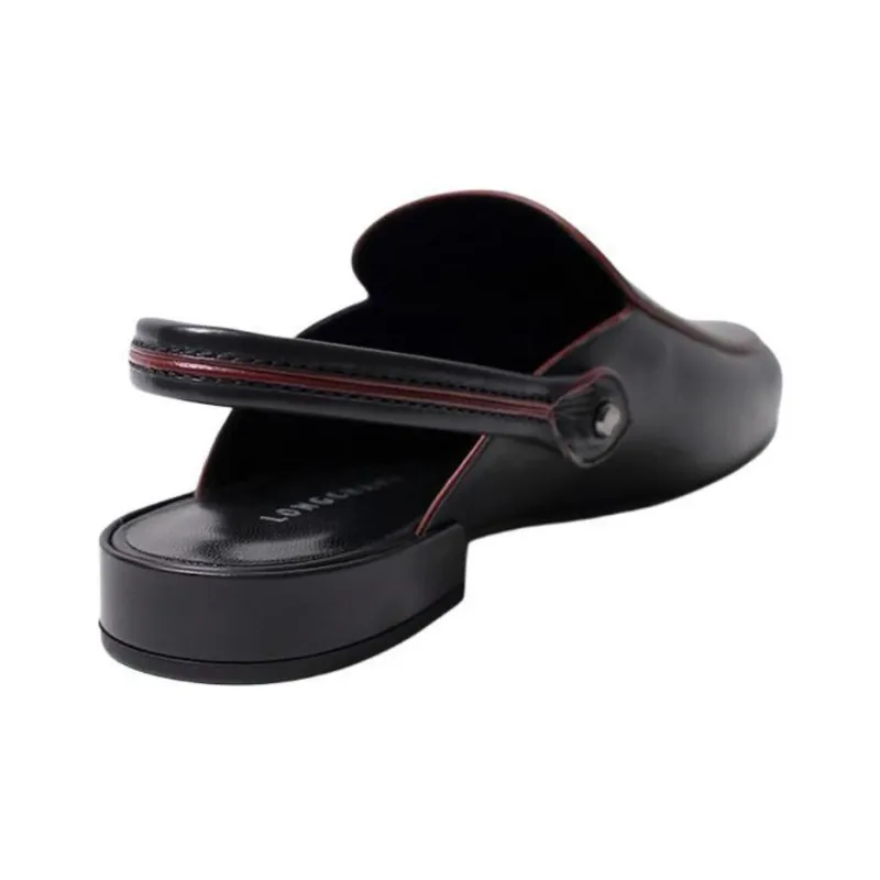 LONGCHAMP Casual Single Shoes Women's Black-3