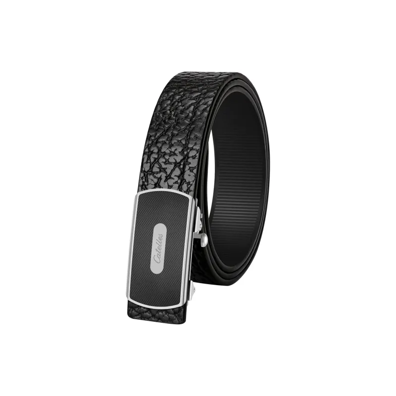 CATELLES Top Grain Cow Leather Leather Belts Men's 3.5cm-0