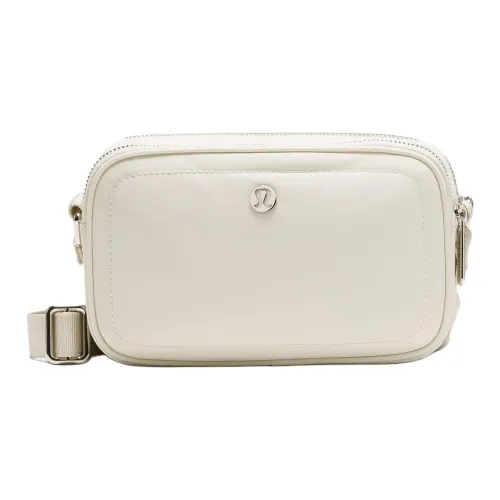 Lululemon Recycled Nylon Camera Bag, Shoulder Bag, Crossbody Bag Regular Women's Bone White