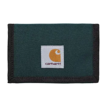 Carhartt WIP Recycled Polyester Patchwork Canvas Wallet Regular Unisex Deep Lake Color